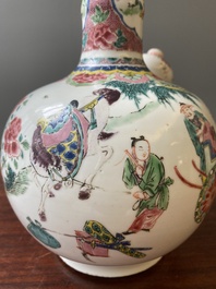 Een Chinese famille rose 'Xi Xiang Ji' kendi, Yongzheng