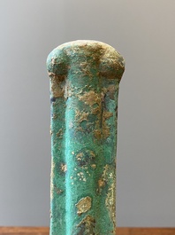 Prot&egrave;ge-nez de cheval en bronze, Chine, Zhou de l'Ouest