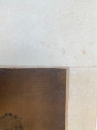 Zhou Chen 周臣 (1460-1535): 'Mountainous landscape', ink on silk
