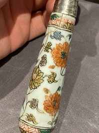 Acht Chinese famille verte mesheften, Kangxi