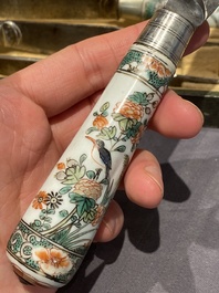 Acht Chinese famille verte mesheften, Kangxi