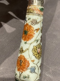 Acht Chinese famille verte mesheften, Kangxi