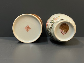 Een diverse collectie Chinees porselein, 19/20e eeuw