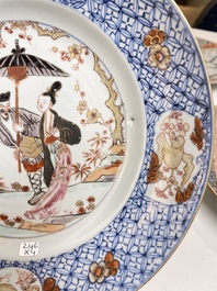 Twee paar Chinese famille rose borden, Yongzheng