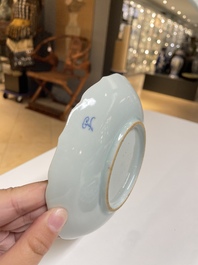 Een diverse collectie blauw-wit Chinees porselein, 19/20e eeuw