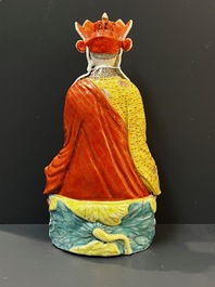 Doumu en porcelaine de Chine famille rose, marque de Zhu Mao Ji Zao 朱茂記造, R&eacute;publique