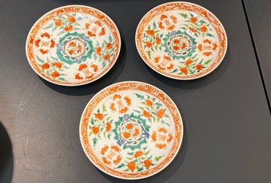 Een diverse collectie Chinees porselein, 19/20e eeuw