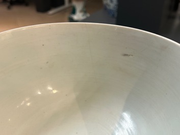 Een Chinese blauw-witte 'Bleu de Hue' kom voor de Vietnamese markt, Nguyen merk, 18e eeuw