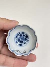 Een diverse collectie blauw-wit Chinees porselein, 19/20e eeuw