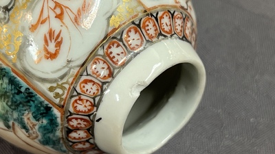 Een diverse collectie Chinees famille rose en famille verte porselein, Yongzheng en later