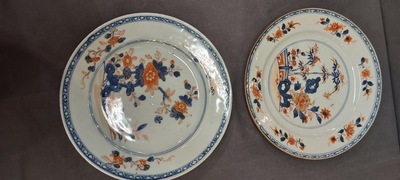 Dertien Chinese Imari-stijl borden, Kangxi/Qianlong