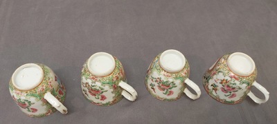 Een Chinees Canton famille rose 41-delig servies met het wapen van Ormiston voor de Schotse markt, 19e eeuw