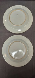 Dertien Chinese Imari-stijl borden, Kangxi/Qianlong