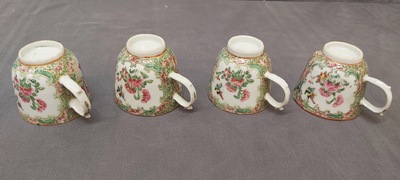 Een Chinees Canton famille rose 41-delig servies met het wapen van Ormiston voor de Schotse markt, 19e eeuw