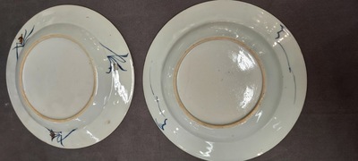 Dertien Chinese Imari-stijl borden, Kangxi/Qianlong