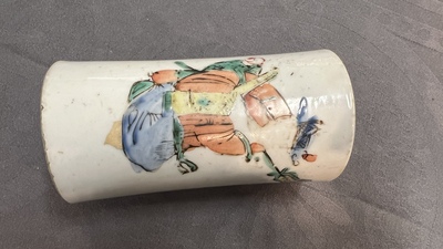 Een diverse collectie Chinees famille rose en famille verte porselein, Yongzheng en later