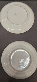 Een Chinees Canton famille rose 41-delig servies met het wapen van Ormiston voor de Schotse markt, 19e eeuw