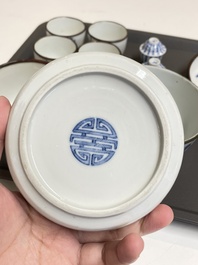 Une collection en porcelaine de Chine 'Bleu de Hue' pour le Vietnam, 19&egrave;me