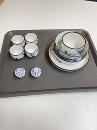 Une collection en porcelaine de Chine 'Bleu de Hue' pour le Vietnam, 19&egrave;me
