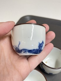 Une collection en porcelaine de Chine 'Bleu de Hue' pour le Vietnam, 19&egrave;me