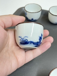 Une collection en porcelaine de Chine 'Bleu de Hue' pour le Vietnam, 19&egrave;me