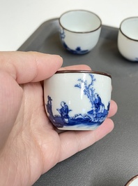 Une collection en porcelaine de Chine 'Bleu de Hue' pour le Vietnam, 19&egrave;me