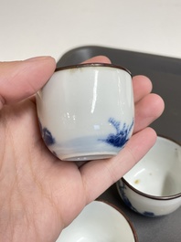 Une collection en porcelaine de Chine 'Bleu de Hue' pour le Vietnam, 19&egrave;me