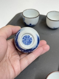 Une collection en porcelaine de Chine 'Bleu de Hue' pour le Vietnam, 19&egrave;me