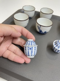 Une collection en porcelaine de Chine 'Bleu de Hue' pour le Vietnam, 19&egrave;me