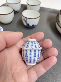 Une collection en porcelaine de Chine 'Bleu de Hue' pour le Vietnam, 19&egrave;me