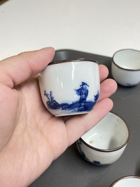 Une collection en porcelaine de Chine 'Bleu de Hue' pour le Vietnam, 19&egrave;me