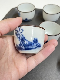 Une collection en porcelaine de Chine 'Bleu de Hue' pour le Vietnam, 19&egrave;me