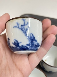 Une collection en porcelaine de Chine 'Bleu de Hue' pour le Vietnam, 19&egrave;me