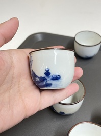 Une collection en porcelaine de Chine 'Bleu de Hue' pour le Vietnam, 19&egrave;me