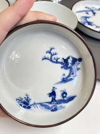Une collection en porcelaine de Chine 'Bleu de Hue' pour le Vietnam, 19&egrave;me