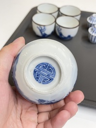 Une collection en porcelaine de Chine 'Bleu de Hue' pour le Vietnam, 19&egrave;me