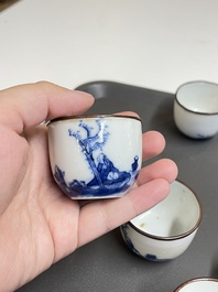 Une collection en porcelaine de Chine 'Bleu de Hue' pour le Vietnam, 19&egrave;me