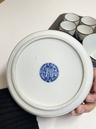Une collection en porcelaine de Chine 'Bleu de Hue' pour le Vietnam, 19&egrave;me