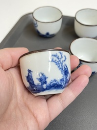 Une collection en porcelaine de Chine 'Bleu de Hue' pour le Vietnam, 19&egrave;me