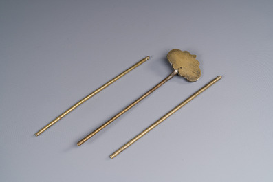 Service &agrave; encens en bronze pour le march&eacute; islamique, Chine, 17/18&egrave;me