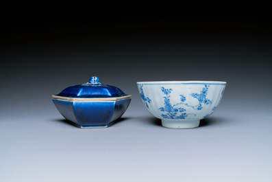 Collection vari&eacute;e en porcelaine de Chine, Kangxi et post&eacute;rieur