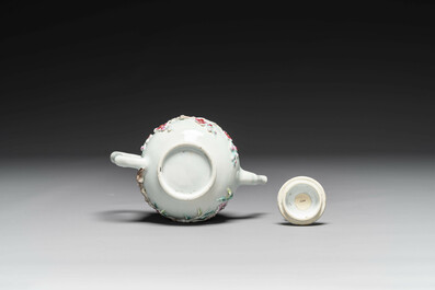 Collection vari&eacute;e en porcelaine de Chine famille rose, Yongzheng/Qianlong