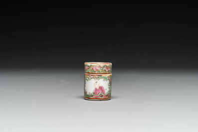 Collection vari&eacute;e en porcelaine de Chine en bleu et blanc et famille rose, Qianlong et post&eacute;rieur