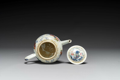 Collection vari&eacute;e en porcelaine de Chine en bleu et blanc et famille rose, Qianlong et post&eacute;rieur
