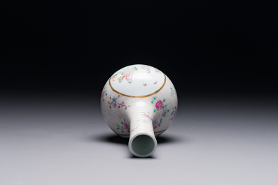 A Chinese famille rose bottle vase, Qianlong mark, Republic