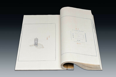 Shizhuzhai Jianpu 十竹齋箋譜, woodblock prints with relief design on Chinese paper, dated 1952