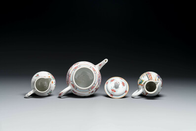 Collection vari&eacute;e en porcelaine de Chine en bleu et blanc, famille rose et de style Imari, Yongzheng/Qianlong