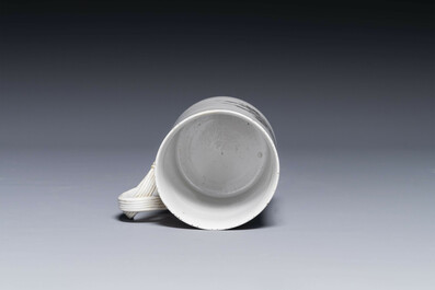 Collection vari&eacute;e de neuf pi&egrave;ces vari&eacute;es en porcelaine de Chine d'exportation, Qianlong/Jiaqing
