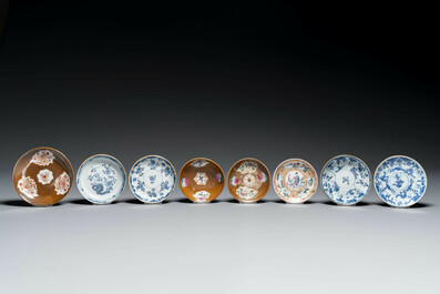 Collection vari&eacute;e en porcelaine de Chine en bleu et blanc, famille rose et de style Imari, Yongzheng/Qianlong