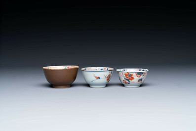 Een gevarieerde collectie Chinees famille rose en Imari-stijl porselein, Yongzheng en later